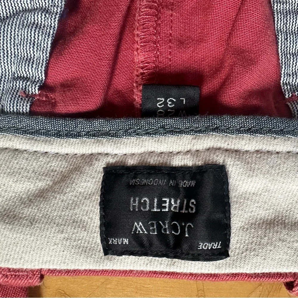 💜 J. Crew Stretch 484 Slim Fit Chino Pant - ORE (W28 L32)